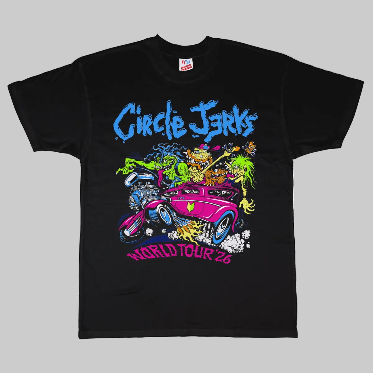 Pizz Hot Rod 2026 World Tour - T-shirt