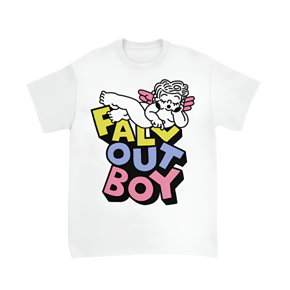 SLEEPY ANGEL - ホワイトTシャツ